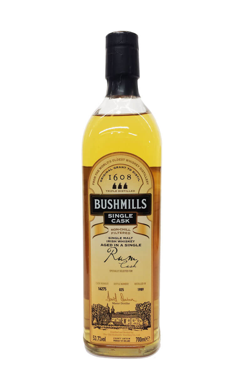 Bushmills Rum Cask 16275 1989